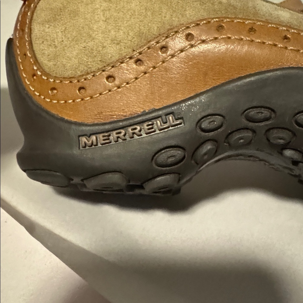 Merrell Plaza Bandeau Mary Janes Womens 8.5 Performance shoe Leather Suede cute - Picture 8 of 11